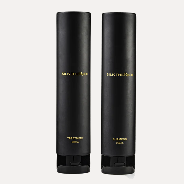 Black - Shampoo & Treatment (Conditioner) – SILK THE RICH Black - Shampoo & Treatment (Conditioner) – SILK THE RICH